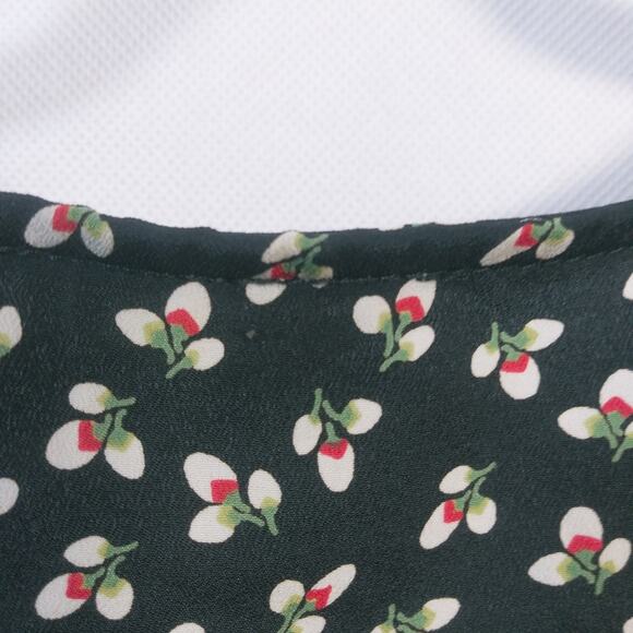 Ventti Black Sleeveless Dress Floral Print With Pockets Size L - Picture 8 of 8